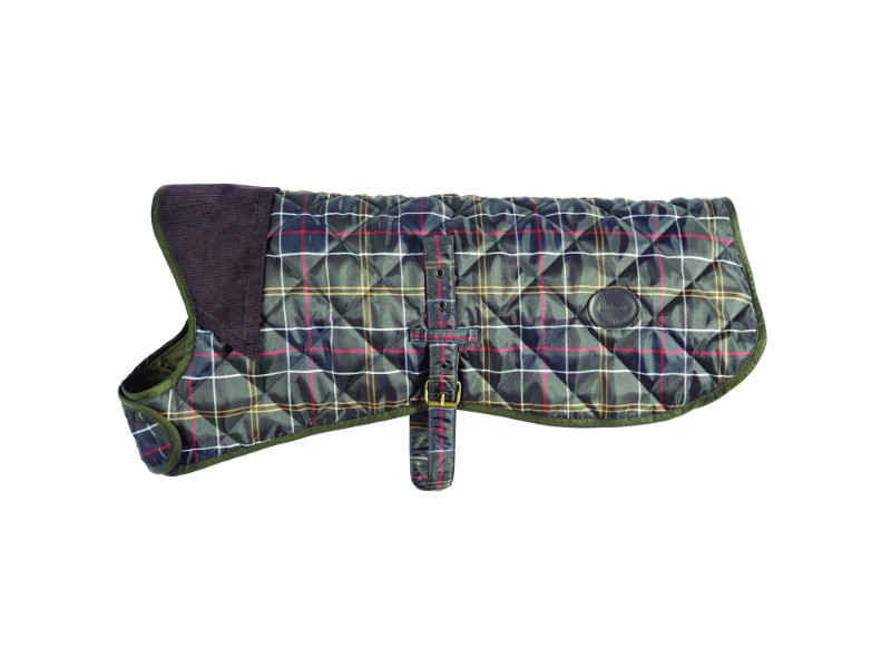 Barbour Tartan dog coat