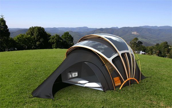 Solar tent