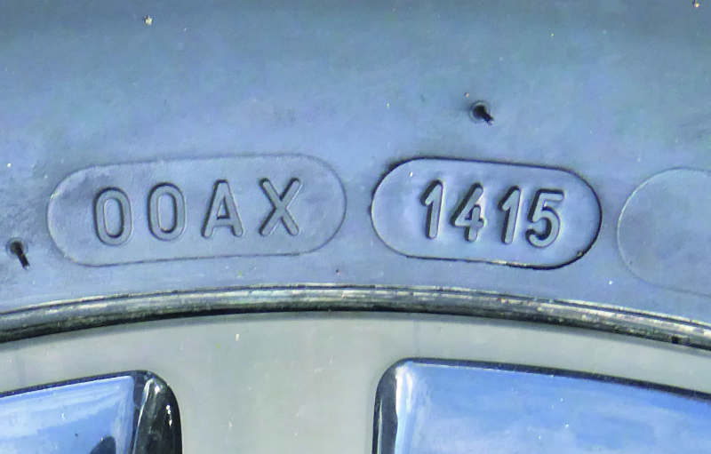 age of a caravan tyre