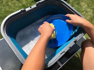 Wash your kit before using