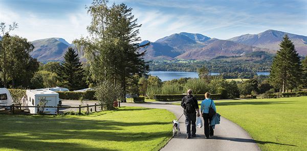 Dog-friendly campsites can be found across the UK Dog-friendly campsites can be found across the UK