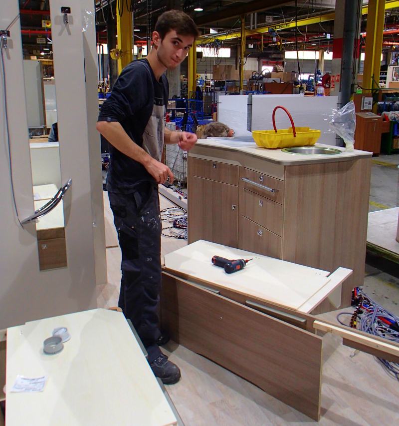caravan cabinetry