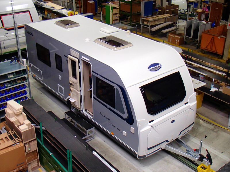 French caravans shines out