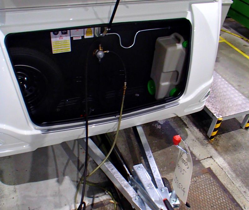 caravan gas system