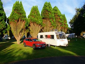 The VW Passat and Unicorn Vigo on site