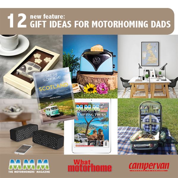 12 gift ideas for motorhomers this Father's Day
