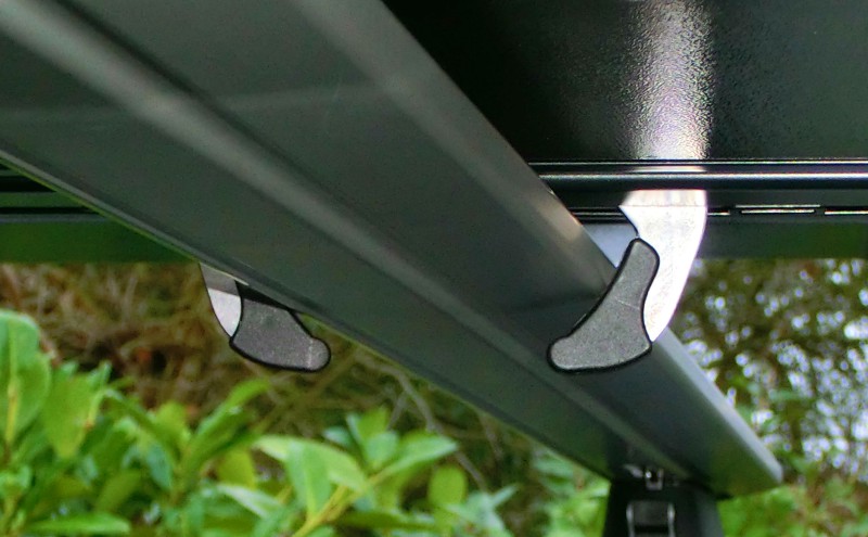 alternative roof box attachment clamp
