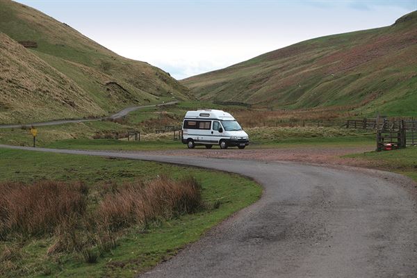 The single track in Coquetdale