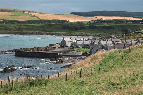 Sandend on the Moray Firth