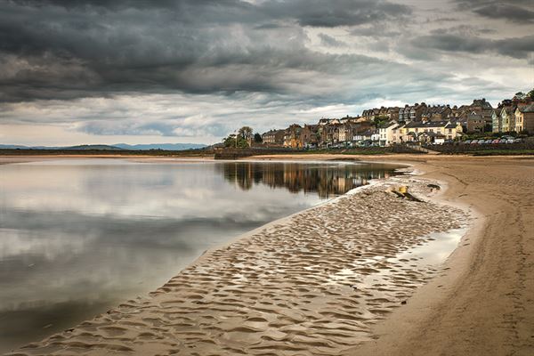 Arnside looks out over the Kent Estuary