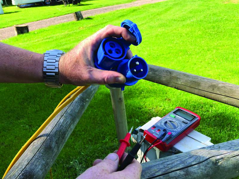 checking hook up cable