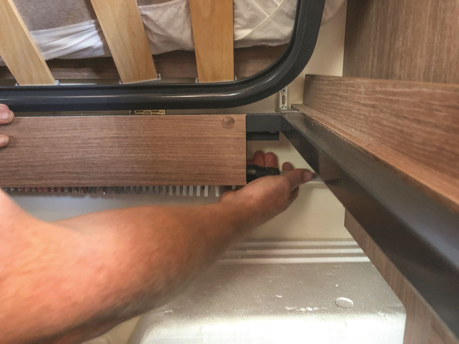 checking the radiator