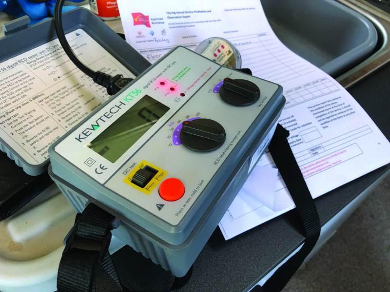 RCD testing