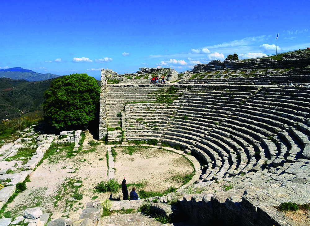 Greek theatre in Segesta