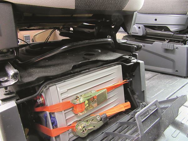Twin high-capacity batteries