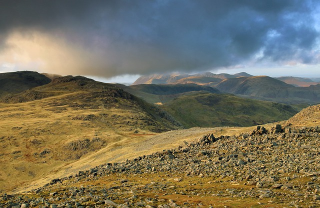 Bowfell lake district