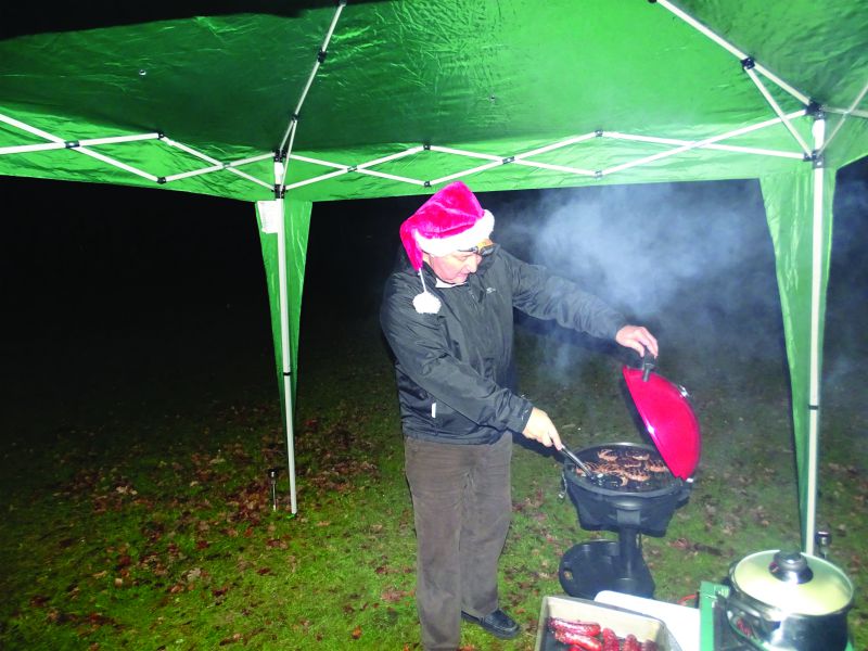 BBQ at Christmas