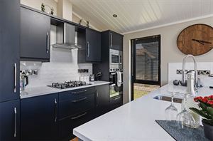 A brand-new park home (photo credit: Oakgrove)