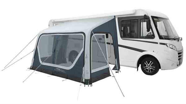 This awning from Outwell has an inflatable system