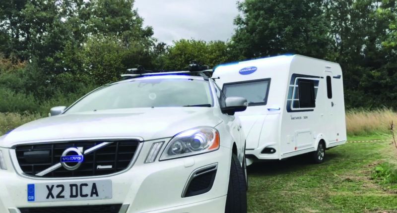Caravan manoeuvres