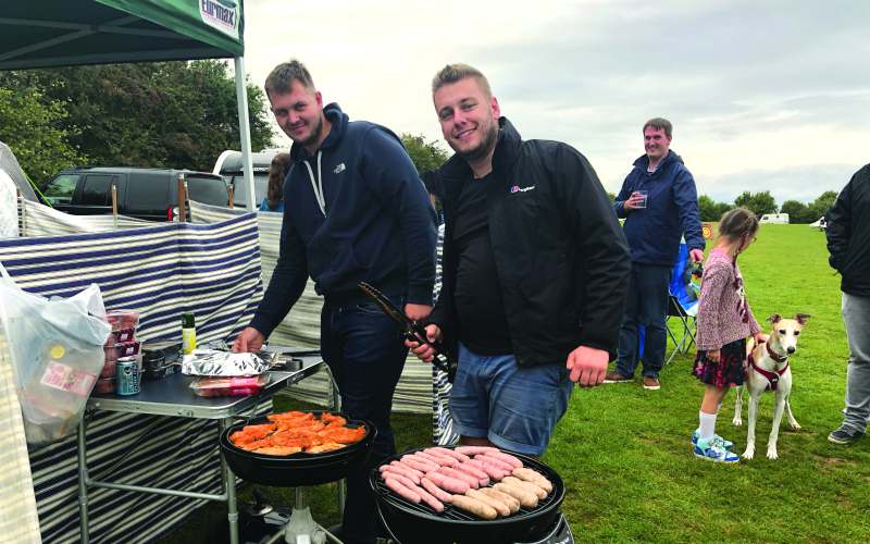 Eating out at the Young Tourers Rally