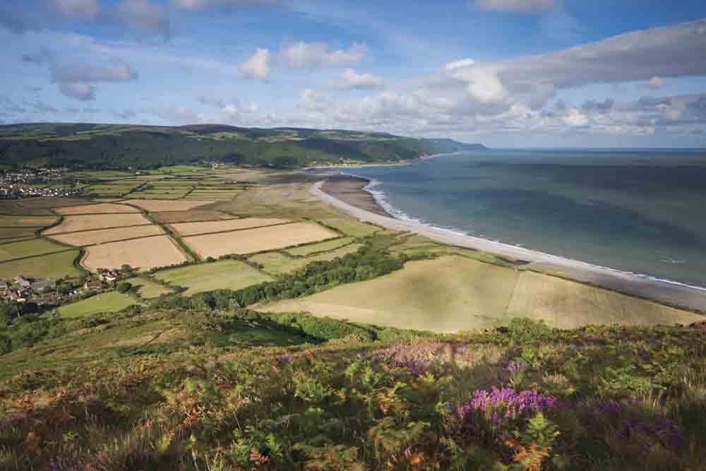 Porlock Bay in Somerset