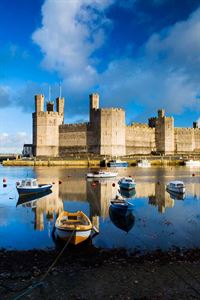 The iconic Caernarfon castle (pic courtesy Visit Britain/Lee Beel) The iconic Caernarfon castle (pic courtesy Visit Britain/Lee Beel)