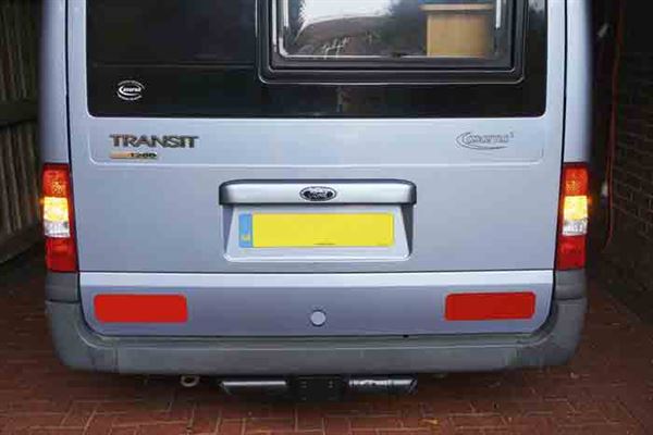 Replacing rear lights on a Ford Transit - picture courtesy of Tony Brown