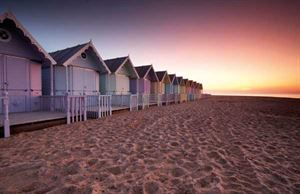 Mersea beach huts. Photo: Alamy Mersea beach huts. Photo: Alamy