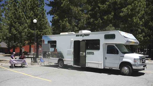 A stretch limo kind of campervan! Picture courtesy of Cameron McNeish