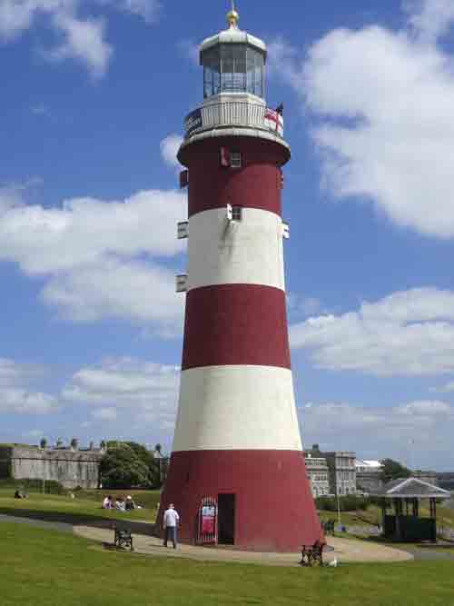 Image of Smeaton’s Tower lighthouse in Plymouth, Devon