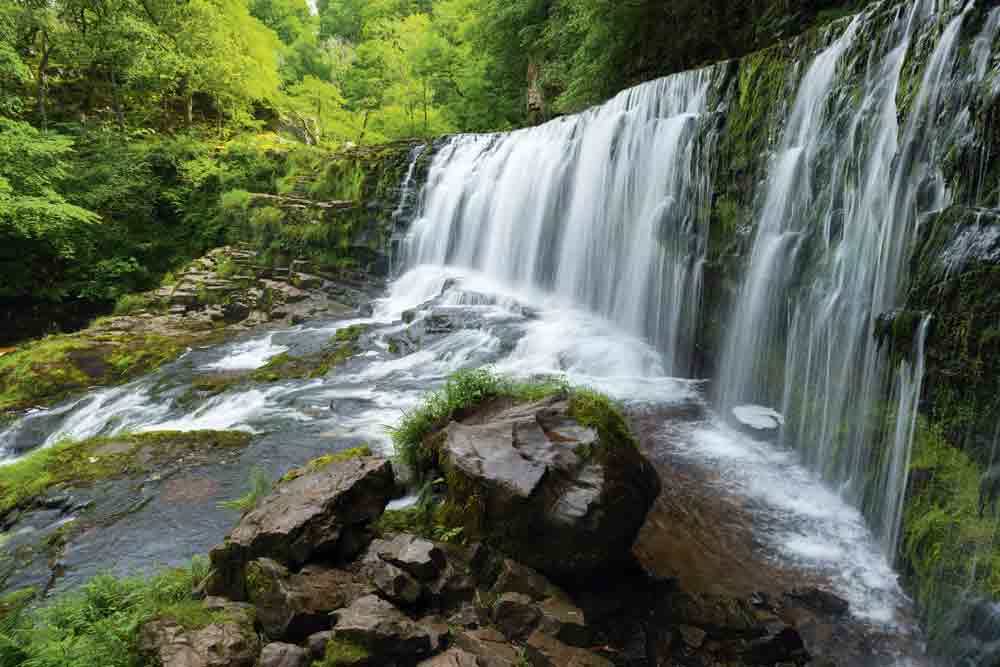 Image of White Meadow Fall, in Ystradfellte