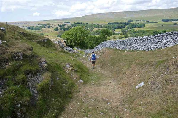 The Yorkshire Dales is a haven for walkers - picture courtesy of Carol Kubicki