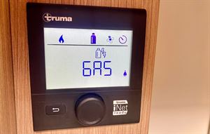 A Truma iNet control panel (photo courtesy of Lee Davey) A Truma iNet control panel (photo courtesy of Lee Davey)