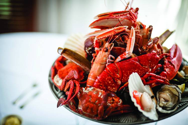 Fruits de Mer - The Seafood Restaurant - photo credit: David Griffen fruits de mer
