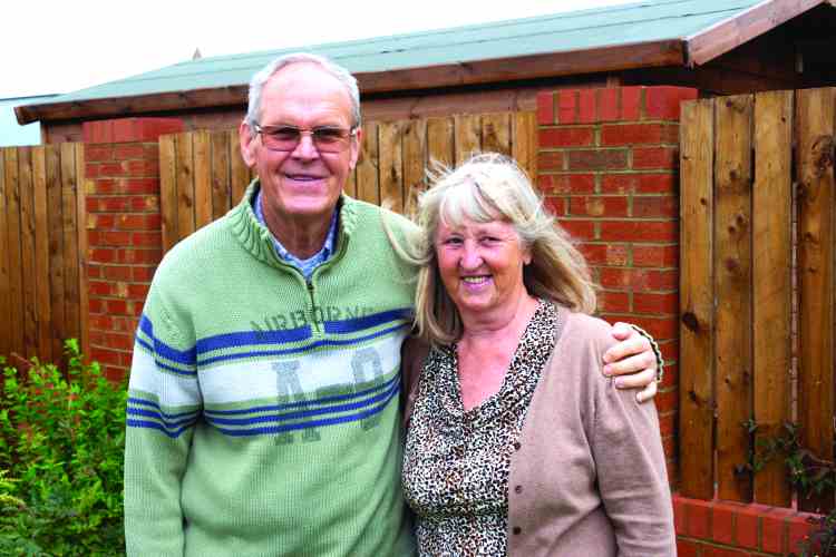 Horticultural experts Mick and Kath Wilson