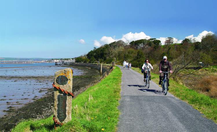 On the Tarka Trail Photo credit:VisitBritain, Visit Devon, Neville Stannikk Cycling along the Tarka Trail