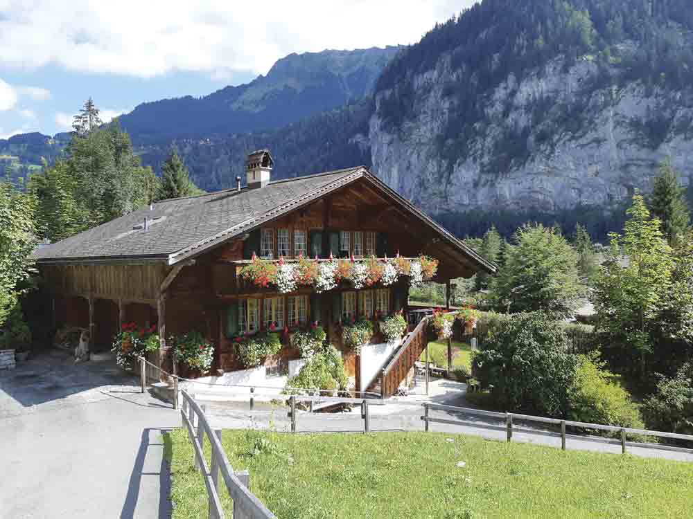 Image of the entrance to Camping Jungfrau