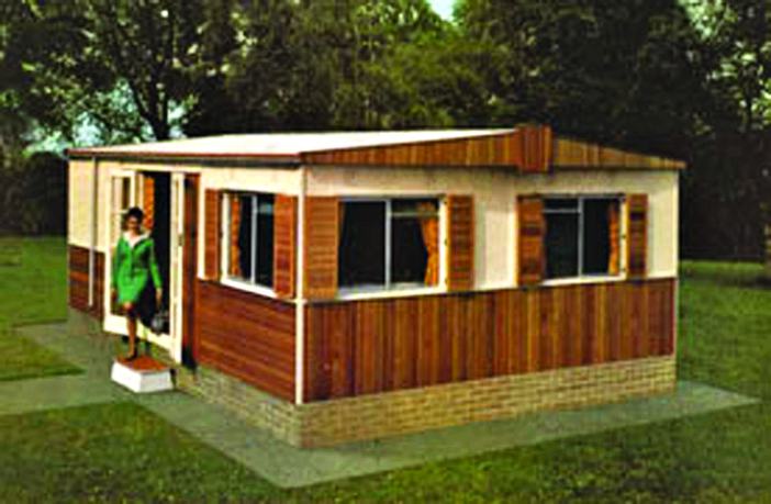The forerunner of the lodge concept, made in the 1950s The forerunner of the lodge concept, made in the 1950s