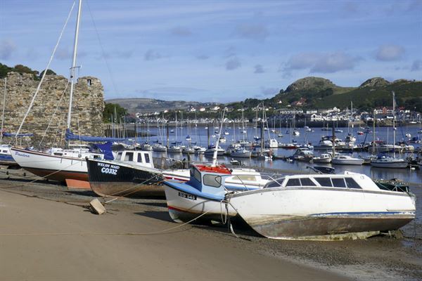 The view across the River Conwy to Tal-y-Cafn - picture courtesy of Carol Kubicki