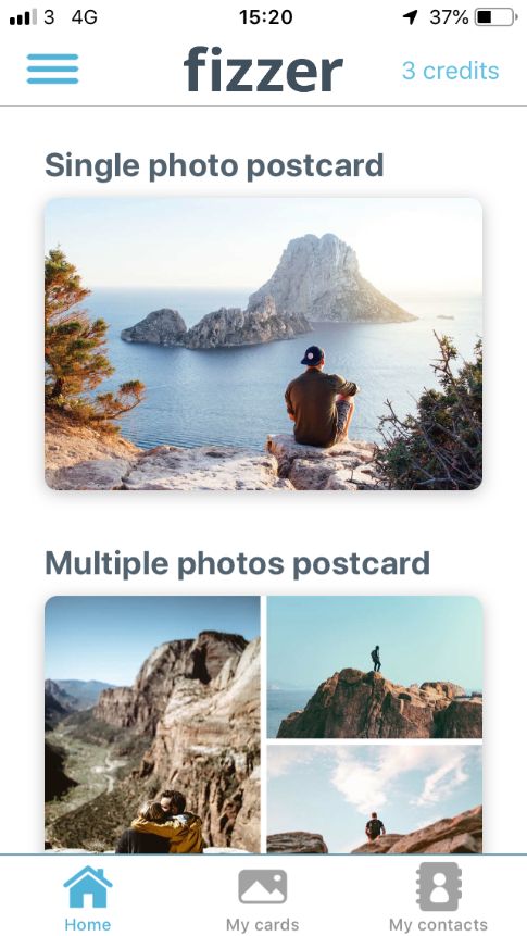 Fizzer postcards