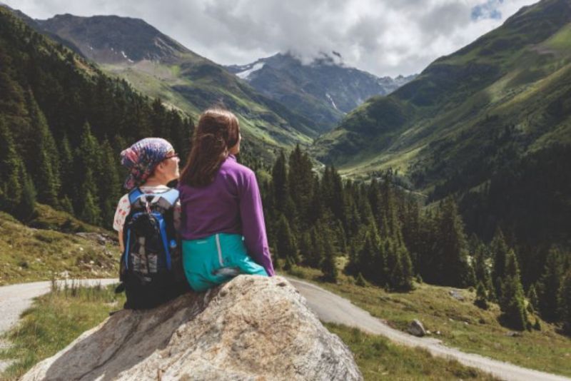 The Werin children with an Austrian view