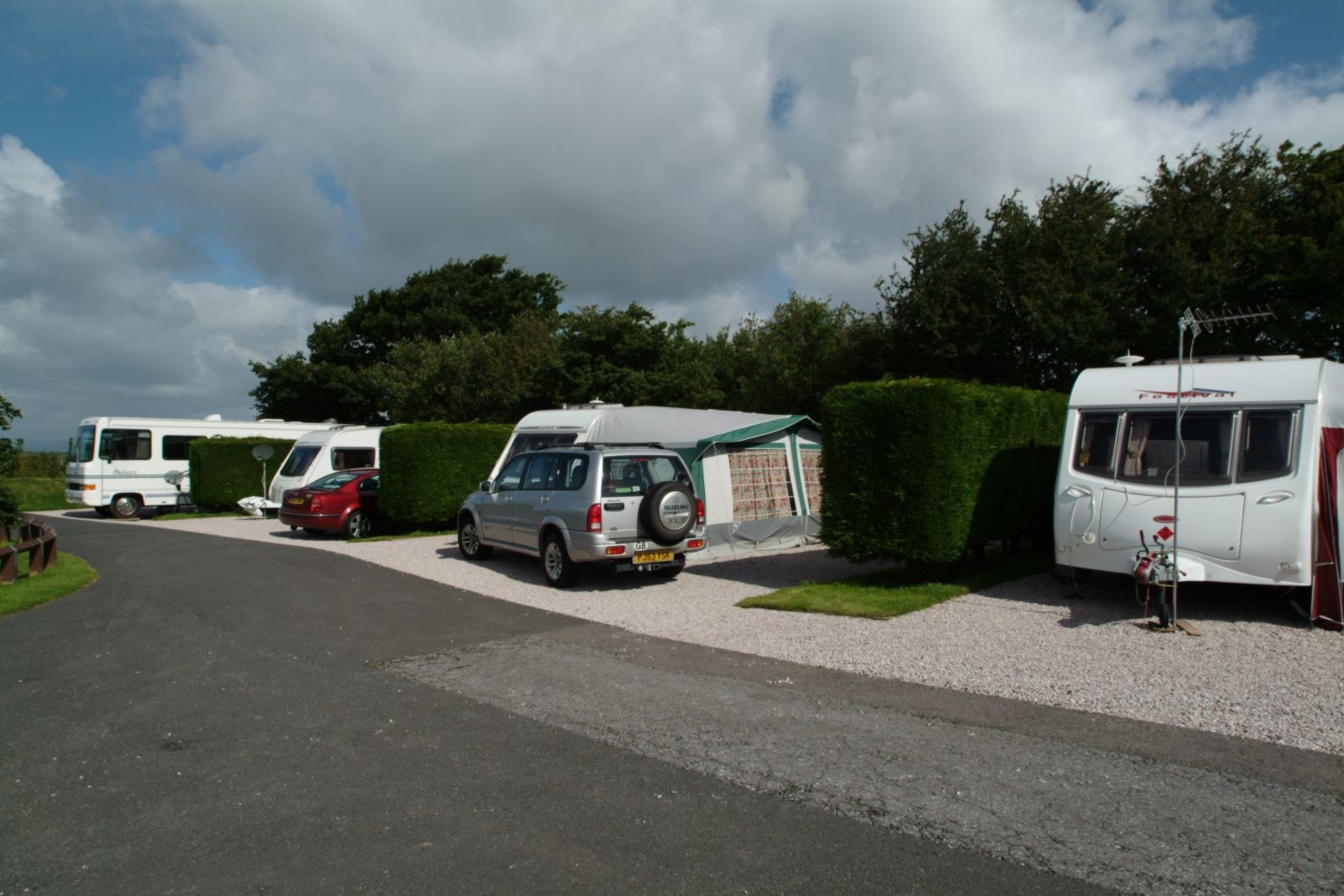 Hillhead Caravan and Motorhome Club Site