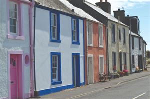 Houses in the Isle of Whithorn Houses in the Isle of Whithorn