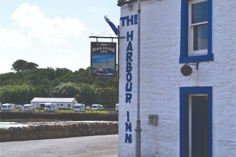 The Harbour Inn in Garlieston The Harbour Inn in Garlieston