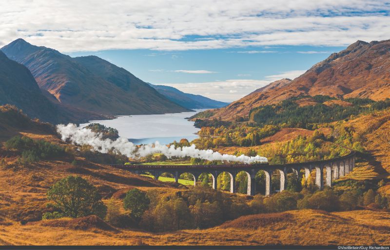 The Glenfinnan Viaduct, Highland