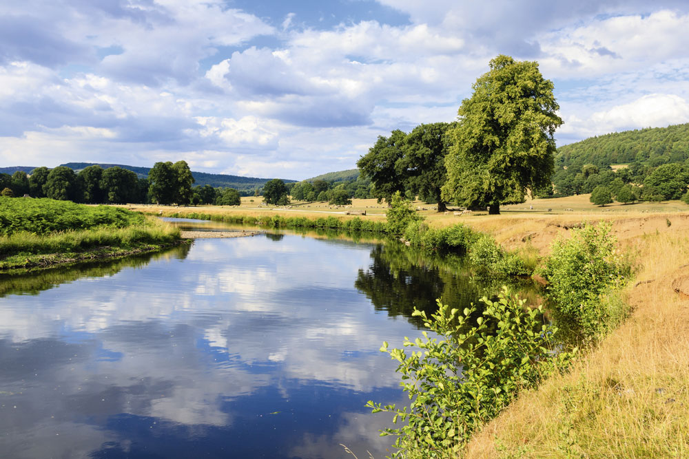 The River Derwent in the Peak District