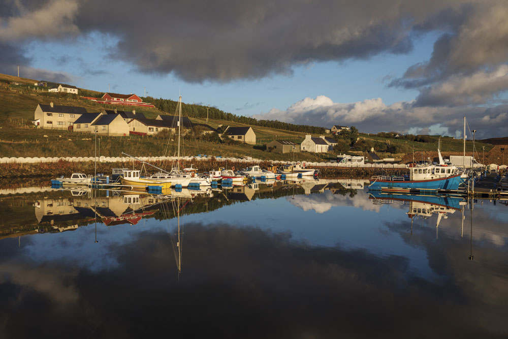 Yachts in Shetland