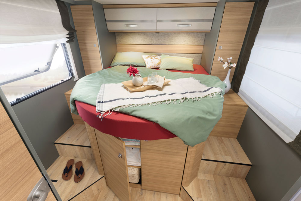 The Dethleffs T 7057 DBM motorhome