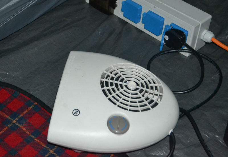 Tent heater